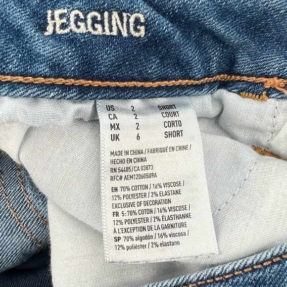 American Eagle Outfitters Skinny Jeggings Size 2 Women’s - Picture 4 of 5